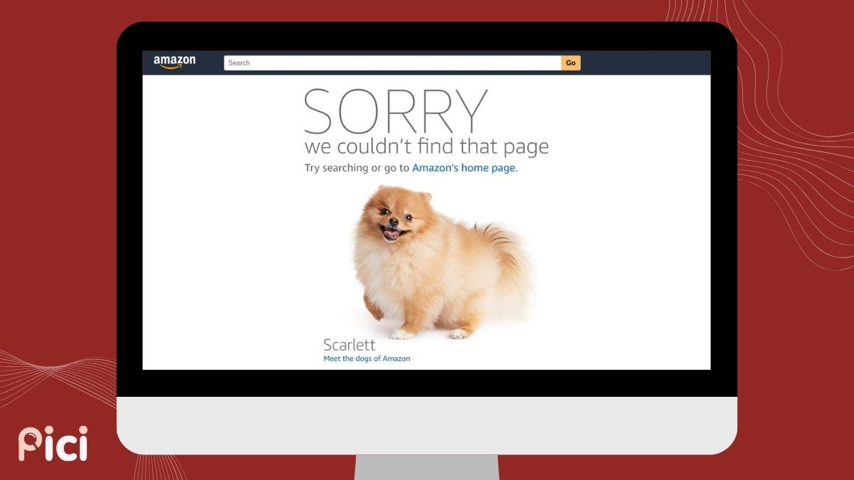 halaman custom 404 page amazon