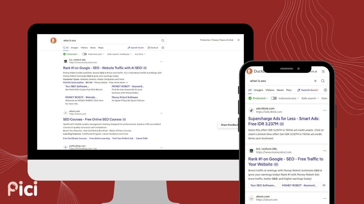 mesin pencari duckduckgo