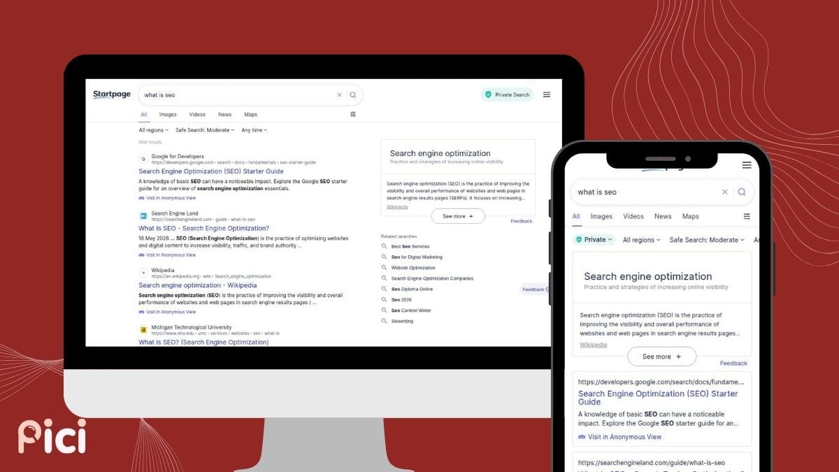 mesin pencari startpage